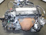 1992-1996 Honda Prelude Motor Automatic Transmission H22A-1GEN 2.2L 4 Cyl Engine - Image 3