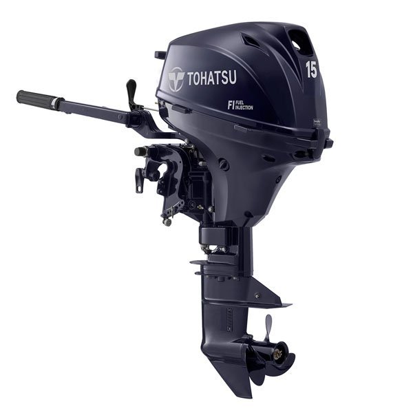 OUTBOARD_FOR_SALE_79-1-1.jpg 2020 Tohatsu 15 HP MFS15EEFL Outboard Motor - Image 1