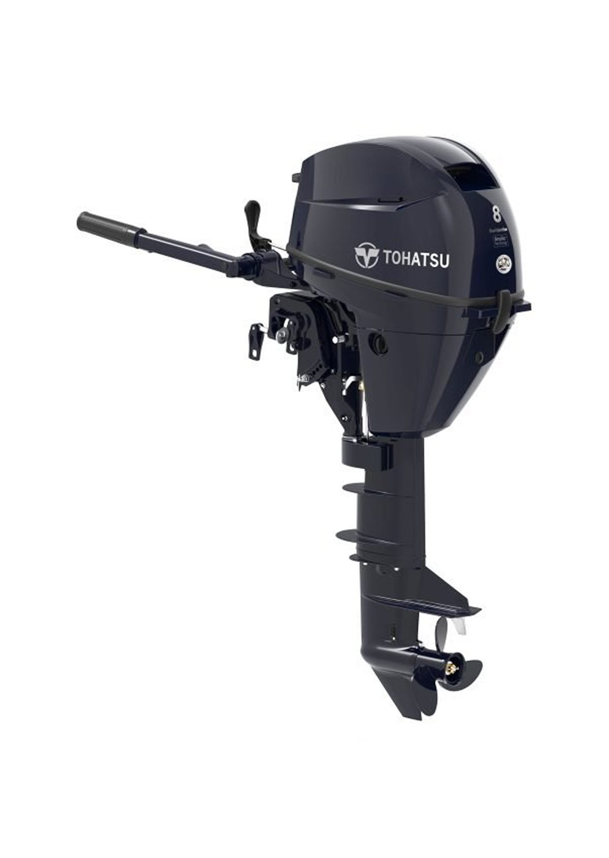 Outboard-Tohatsu-22-2.jpg 2024 Tohatsu 8 HP MFS8CL Outboard Motor - Image 1
