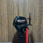 2024 Mercury 25 HP EFI outboard engine.
