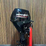 2025 Mercury F30ELPT outboard engine.