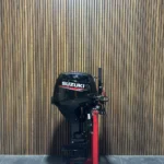 2020 Suzuki DF25A 25HP outboard engine.