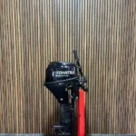 2018 Tohatsu 9.8 HP outboard engine.