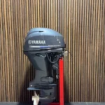 2024 Yamaha F40F outboard engine.