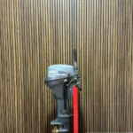 Yamaha F6AMHL outboard engine.